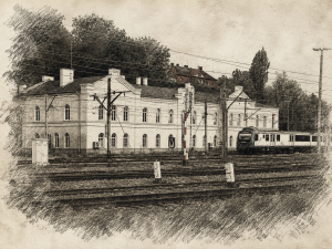 Dworzec old Dworzec w Bielsku-Białej na przestrzeni wieku – od monarchii austro-węgierskiej do dziś
