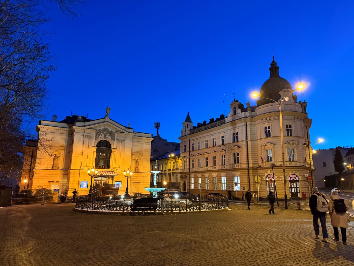 Bielsko-Biała - teatr i poczta