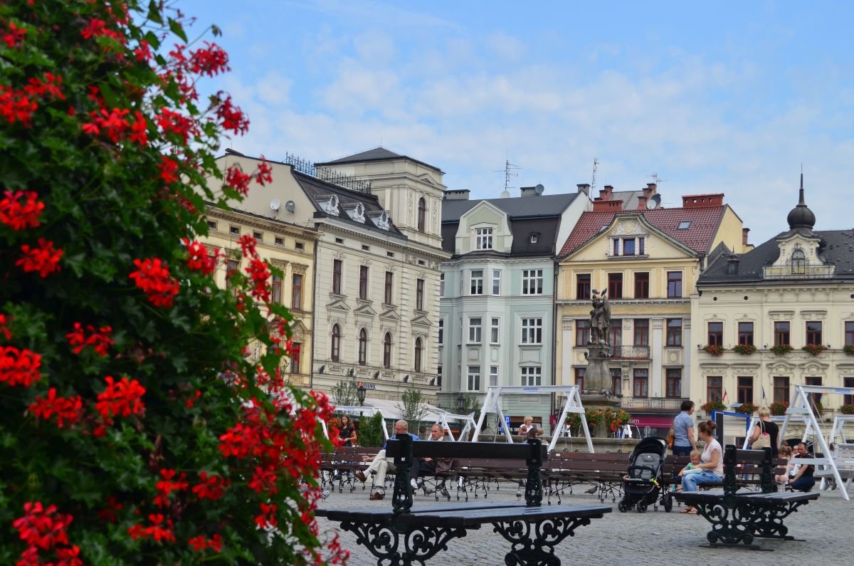 Cieszyn - rynek miasta