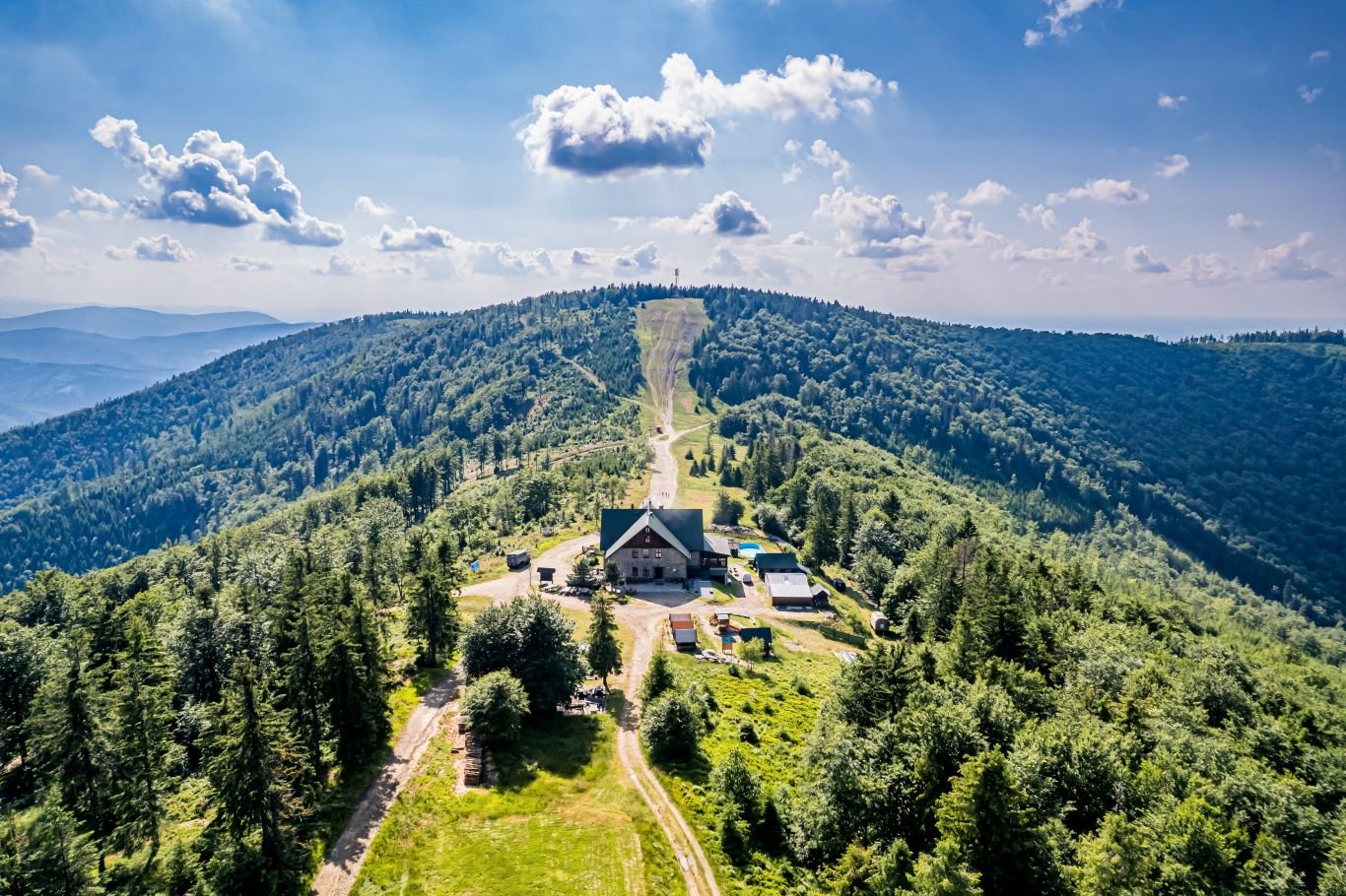 Klimczok w Beskidzie Śląskim