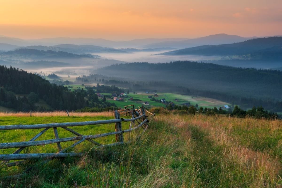 Panorama Beskidu Śląskiego