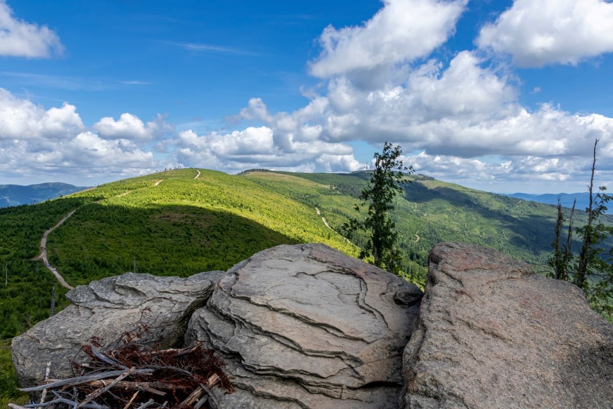 Malinowska Skała - w drodze na Skrzyczne