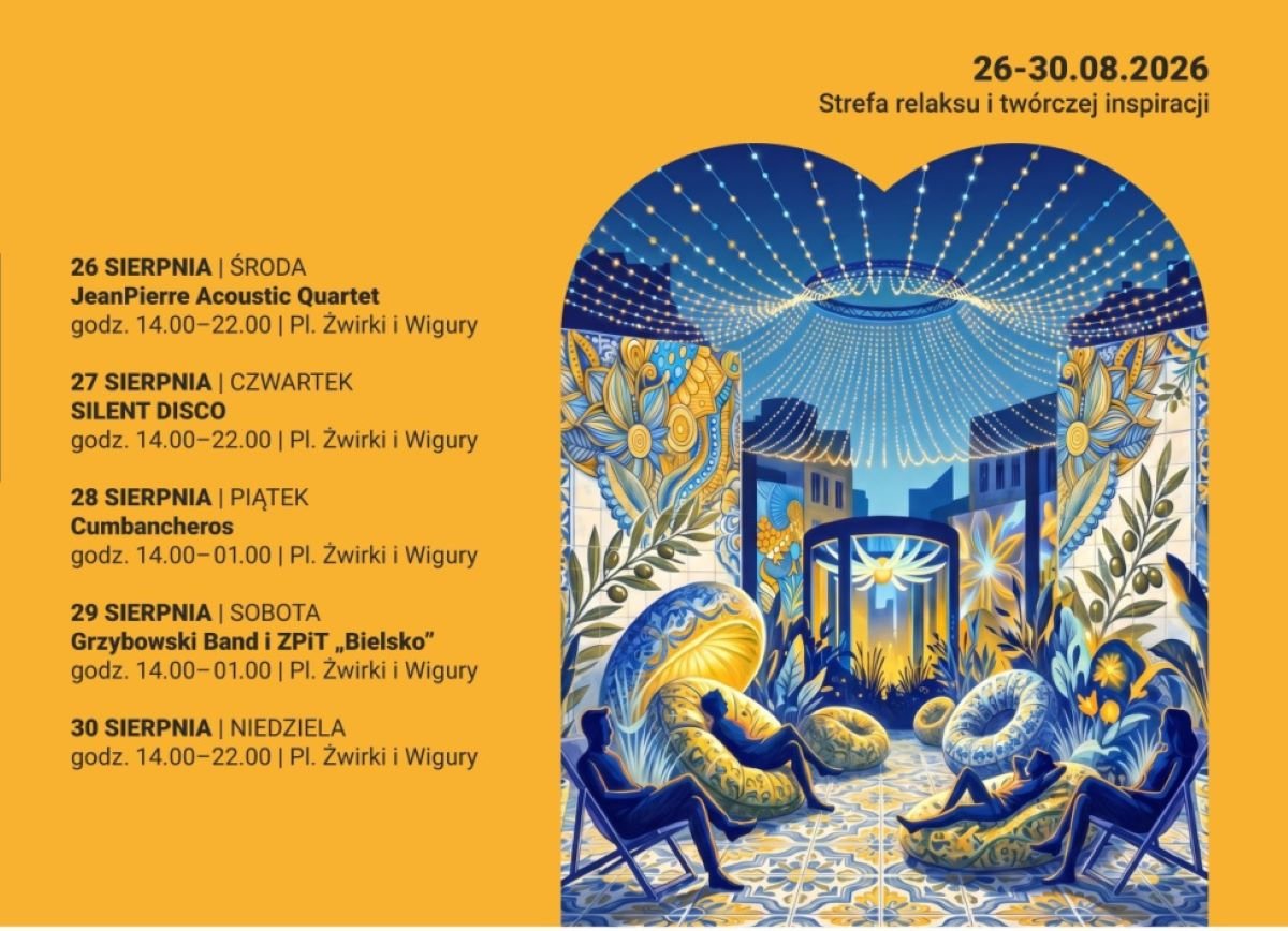 Weekend w Bielsku-Białej 28-30 sierpnia. Carmen, Kult, Swing i wydarzenia na zakończenie wakacji 1 Art Square - Plac Żwirki i Wigury