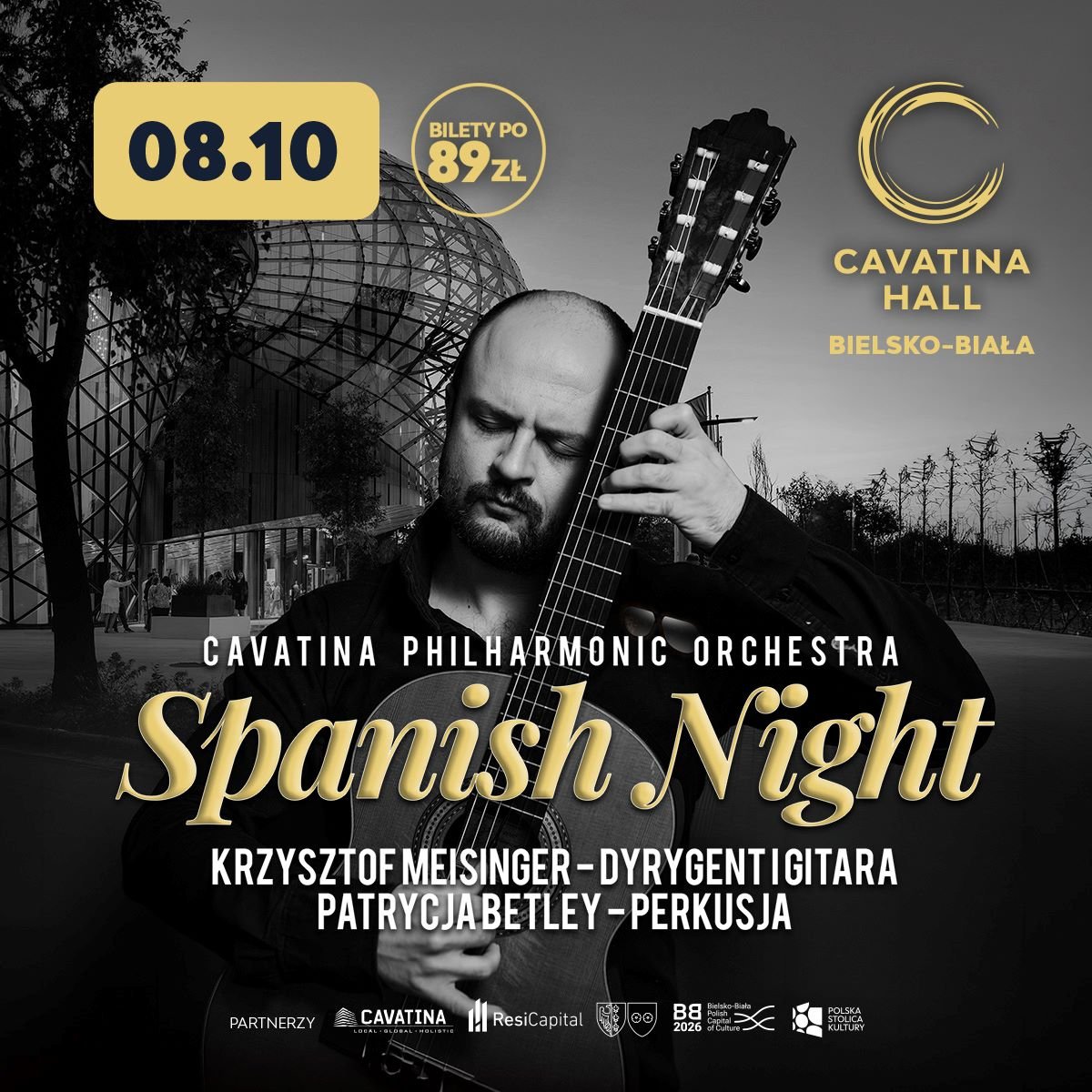 Cavatina Philharmonic Orchestra wchodzi w trzeci sezon artystyczny. Nowy rozdział w historii pierwszej prywatnej orkiestry symfonicznej w Polsce 1 Spanish night - Cavatina Philharmonic Orchestra